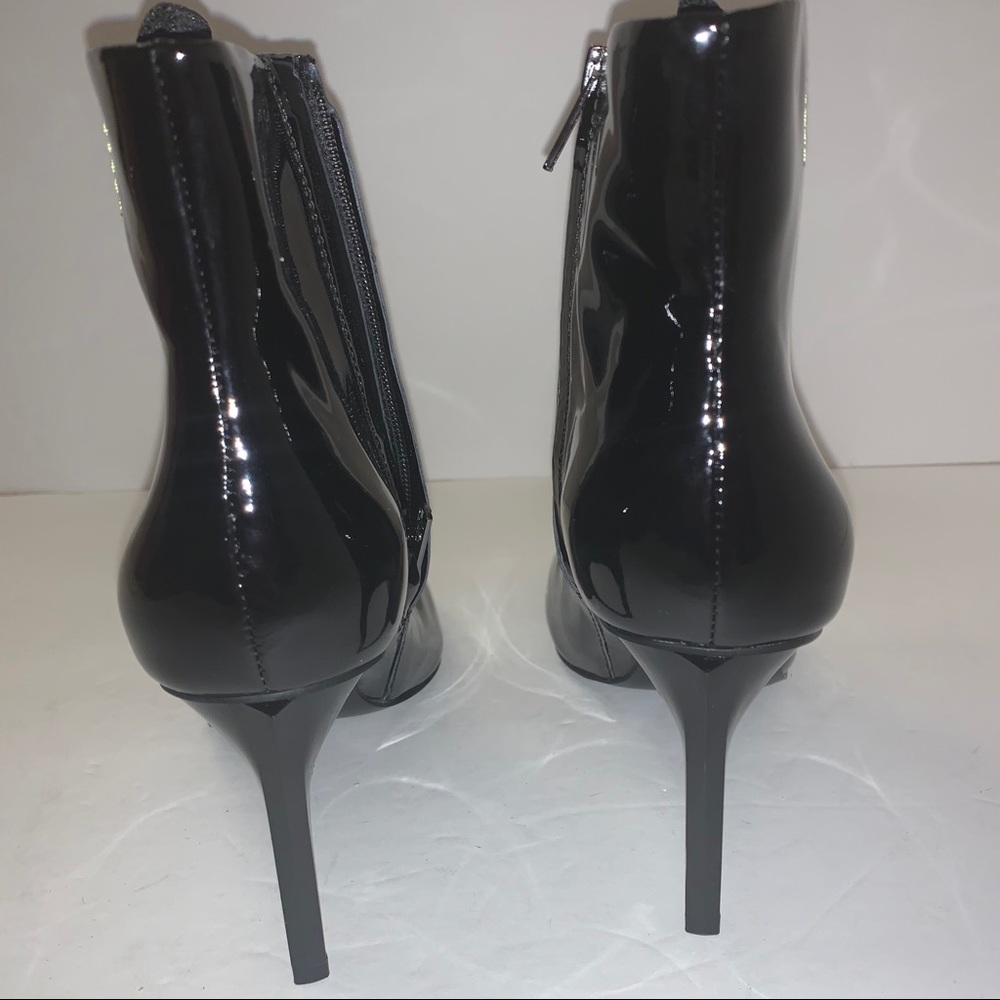 Ash ANGEL Black Patent Leather Ankle Boot NWOT B12/12 - Picture 9 of 15